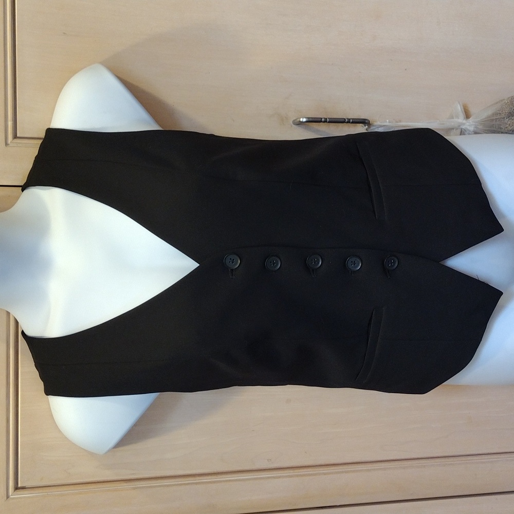 Torrid Black Studio Luxe Ponte Knit Vest - Picture 9 of 10